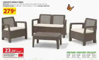 Alcampo Conjunto modelo tarifa oferta