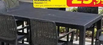 Alcampo Mesa ratán modelo elegante oferta