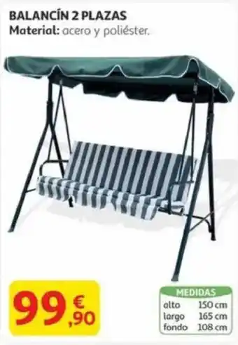 Alcampo Balancin 2 plazas oferta