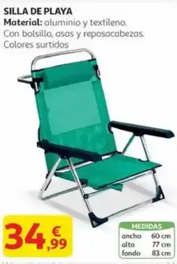 Alcampo Silla de playa oferta