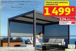 Alcampo GARDENSTAR Pérgola bioclimática oferta