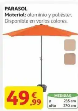 Alcampo Parasol oferta