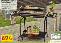 Alcampo GARDENSTAR Barbacoa carbón oferta