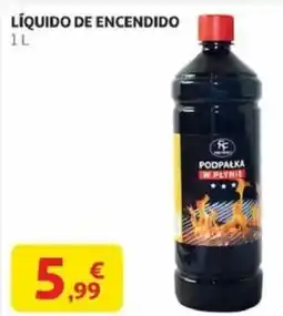 Alcampo PODPAŁKA W PLYNIE Líquido de encendido oferta