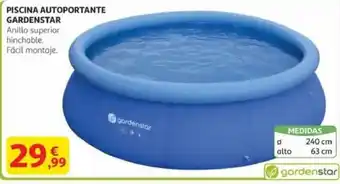 Alcampo GARDENSTAR Piscina autoportante oferta