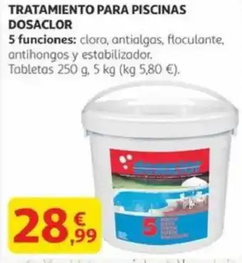 Alcampo Tratamiento para piscinas dosaclor oferta