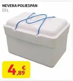 Alcampo Nevera poliespan oferta