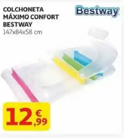 Alcampo BESTWAY Colchoneta máximo confort 147x84x58 cm oferta