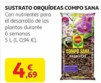Alcampo Sustrato orquídeas compo sana oferta