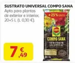 Alcampo Sustrato universal compo sana oferta