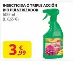 Alcampo Insecticida o triple acción bio pulverizador oferta