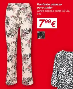 KIK Pantalón palazzo para mujer oferta