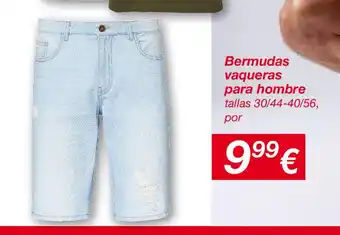 KIK Bermudas vaqueras para hombre oferta