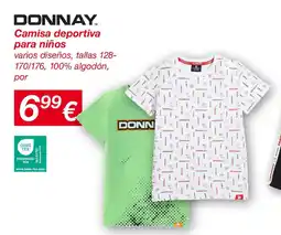 KIK DONNAY Camisa deportiva para niños oferta