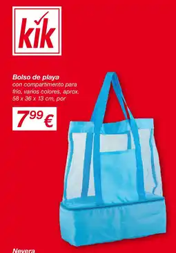 KIK Bolso de playa oferta