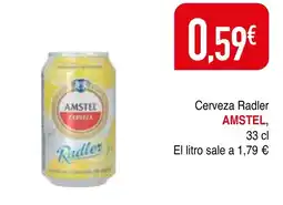 mYm supermercados AMSTEL Cerveza Radler oferta