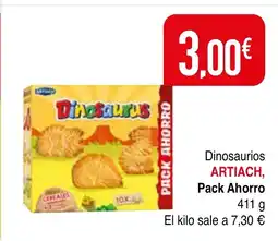 mYm supermercados ARTIACH Dinosaurios oferta
