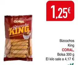 mYm supermercados CORAL Bizcochos oferta