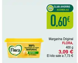 mYm supermercados FLORA Margarina Original oferta