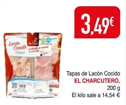 mYm supermercados EL CHARCUTERO Tapas de Lacón Cocido oferta