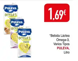 mYm supermercados PULEVA Bebida Láctea Omega-3, Varios Tipos oferta