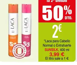 mYm supermercados SUNSILK Laca para Cabello Normal o Extrafuerte oferta