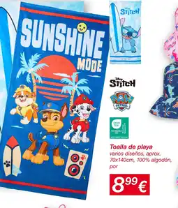 KIK Toalla de playa oferta