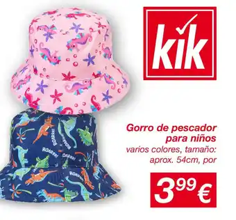 KIK Gorro de pescador para niños oferta