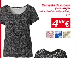 KIK Camiseta de viscosa para mujer oferta