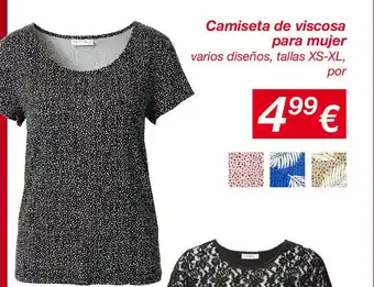 KIK Camiseta de viscosa para mujer oferta
