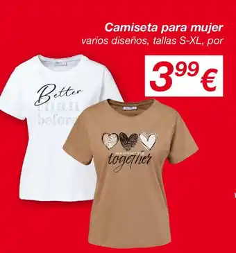 KIK Camiseta para mujer oferta