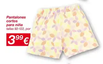 KIK Pantalones cortos para niña oferta