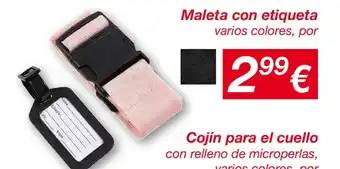KIK Maleta con etiqueta oferta