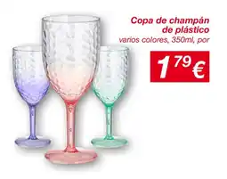 KIK Copa de champán de plástico oferta