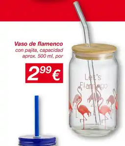 KIK Vaso de flamenco oferta