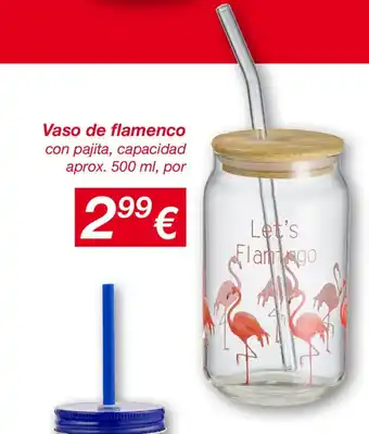 KIK Vaso de flamenco oferta