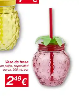 KIK Vaso de fresa oferta