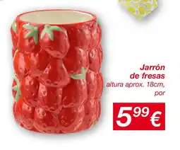 KIK Jarrón de fresas oferta
