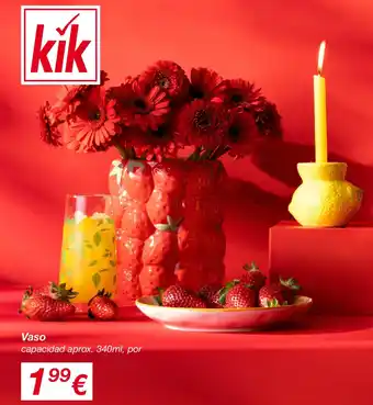 KIK Vaso oferta