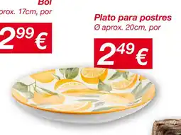 KIK Plato para postres oferta