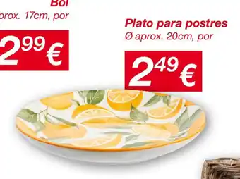 KIK Plato para postres oferta