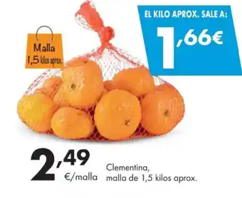 Supermercados Lupa Clementina oferta