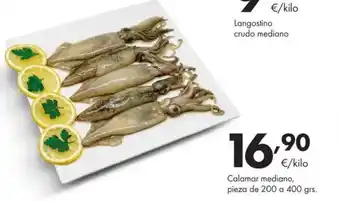Supermercados Lupa Calamar mediano oferta