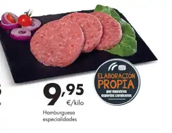 Supermercados Lupa Hamburguesa especialidades oferta