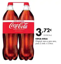 Supermercados Lupa COCA-COLA Original, zero o zero zero oferta