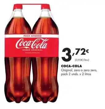 Supermercados Lupa COCA-COLA Original, zero o zero zero oferta