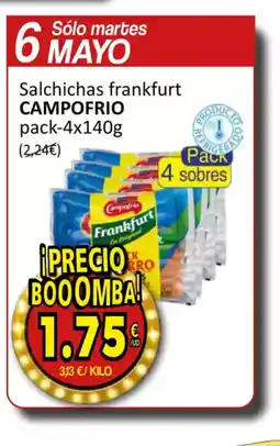SPAR CAMPOFRIO Salchichas frankfurt oferta