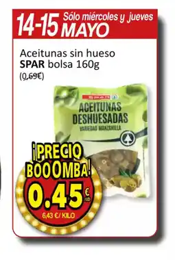 SPAR SPAR Aceitunas sin hueso oferta
