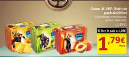 SPAR JUVER Zumo Disfruta oferta
