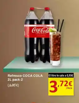 SPAR COCA COLA Refresco oferta